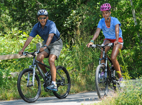 Barack Obama, Malia Obama Barack Obama, Malia Obama
